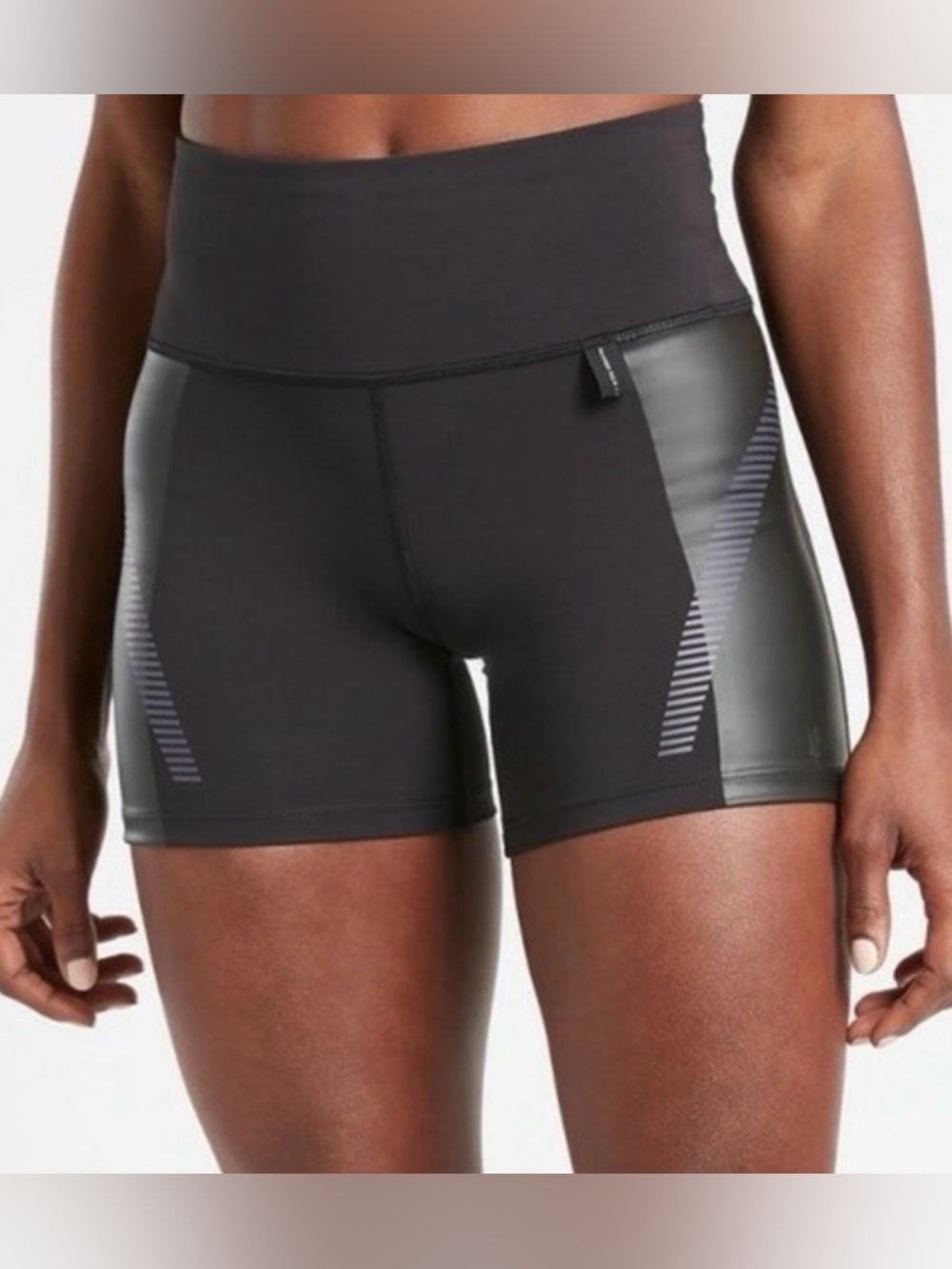 Athleta x Allyson Felix Black Legend Shortie Size Large